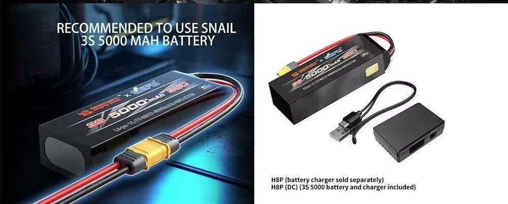 MJX Hypergo 1:8 brushless H8P Remote Control Ford Bronco Baja 1000 4WD off-road Car | India