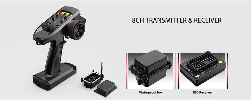 MJX Hypergo 1:8 brushless H8P Remote Control Ford Bronco Baja 1000 4WD off-road Car | India