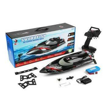 Wltoys WL916 RTR 2.4G Brushless RC Boat Fast 60km/h High Speed Vehicles w/ LED Light Water Cooling System Models Toys | India.
