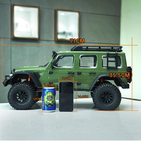 Rlaarlo MK-07 1/7 Scale 4WD Brushless RC Crawler | India.