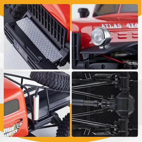 ROCHOBBY 1:10 Atlas 4x4 Off-Road Truck RS(Orange) | India.