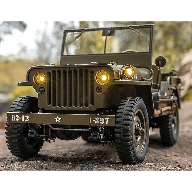 ROCHOBBY 1:12 1941 MB Scaler RTR Green(Willy's Jeep) RC | India.
