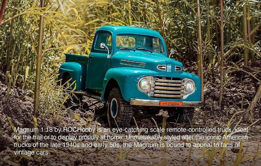 ROCHOBBY 1:18 Magnum Off-Road RC Truck RTR Green (Teal) | India.