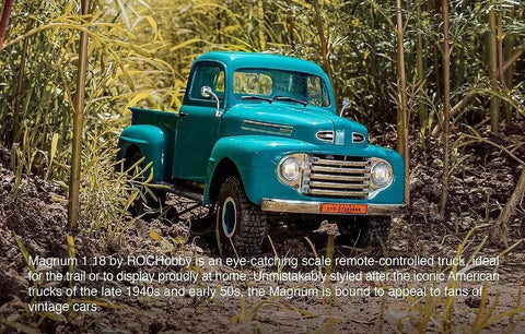 ROCHOBBY 1:18 Magnum Off-Road RC Truck RTR Green (Teal) | India.