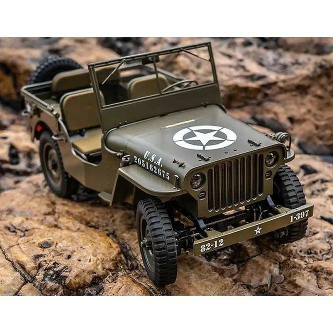 ROCHOBBY 1:6 1941 MB Scaler RS Green(Willys Jeep) RC | India.