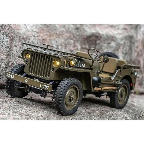 ROCHOBBY 1:6 1941 MB Scaler RS Green(Willys Jeep) RC | India.