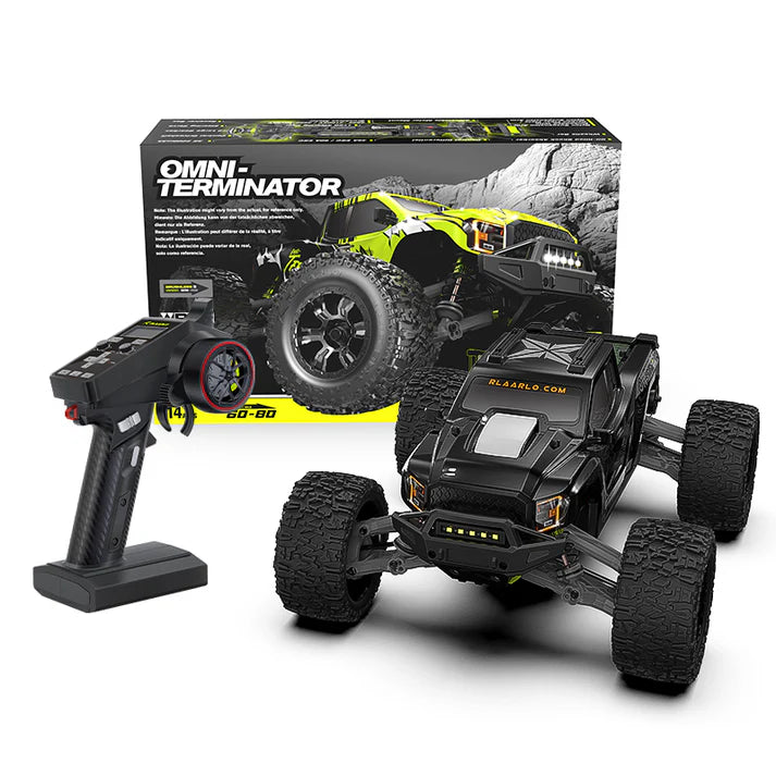 Rlaarlo Carbon Fiber MINI 1:10 Scale RTR Brushless Monster Truck | INDIA