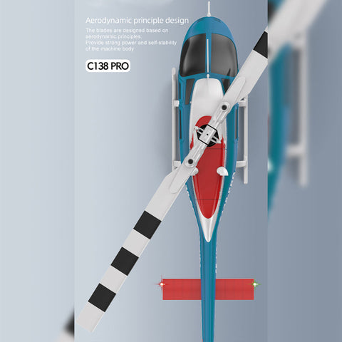 RC ERA C138 PRO Bell 206 Jet Ranger 2.4G 6CH 1/33 Scale RC Helicopter Model RTF | India