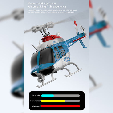 RC ERA C138 PRO Bell 206 Jet Ranger 2.4G 6CH 1/33 Scale RC Helicopter Model RTF | India