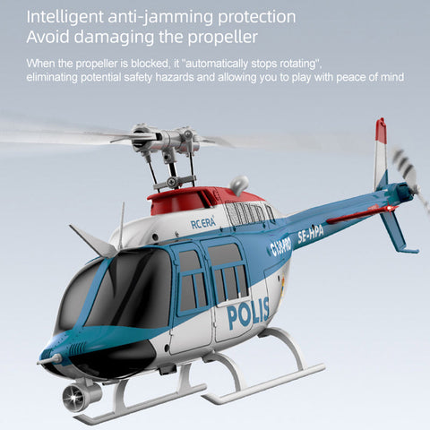 RC ERA C138 PRO Bell 206 Jet Ranger 2.4G 6CH 1/33 Scale RC Helicopter Model RTF | India
