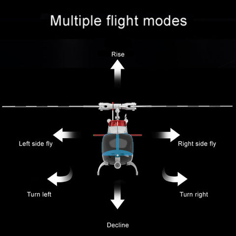 RC ERA C138 PRO Bell 206 Jet Ranger 2.4G 6CH 1/33 Scale RC Helicopter Model RTF | India