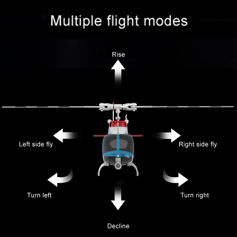 RC ERA C138 PRO Bell 206 Jet Ranger 2.4G 6CH 1/33 Scale RC Helicopter Model RTF | India