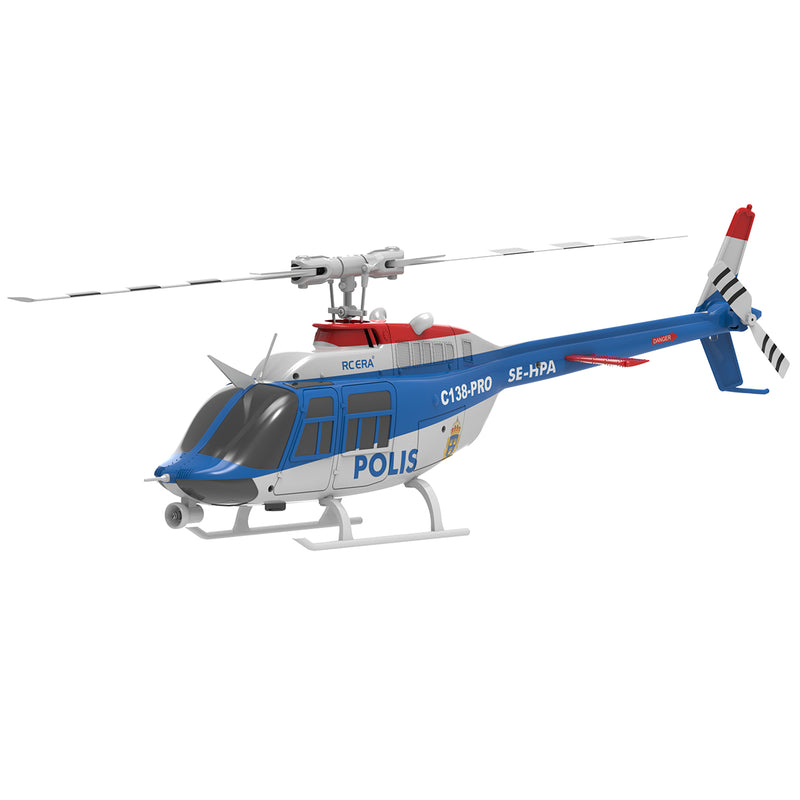 RC ERA C138 PRO Bell 206 Jet Ranger 2.4G 6CH 1/33 Scale RC Helicopter Model RTF | India