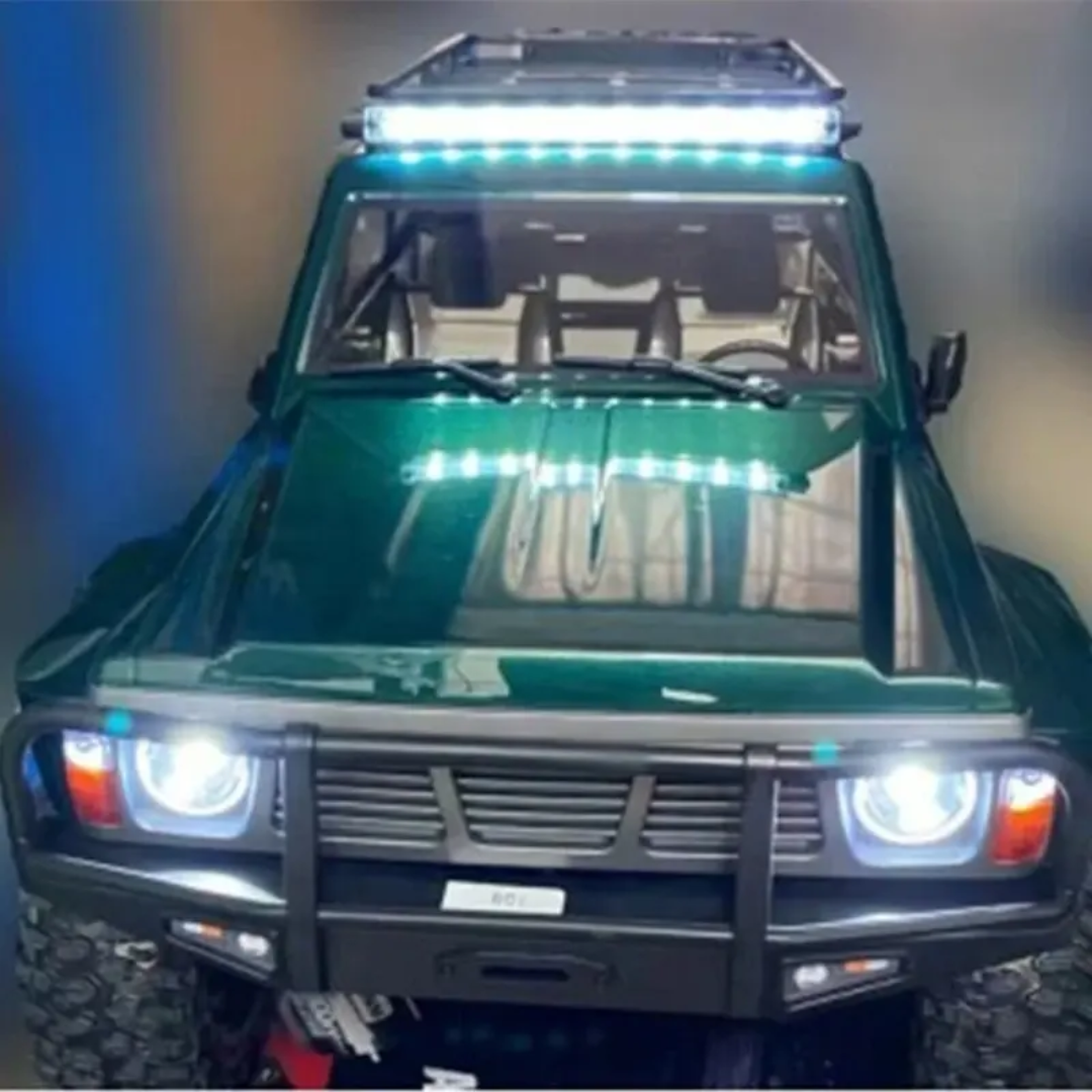 YIKONG YK4107 PRO 1:10 Scale RC Rock Crawler 4WD Brushless Car With 25KG Servo Dual Speed Differential Lock Metal Gear LED Lights INDIA