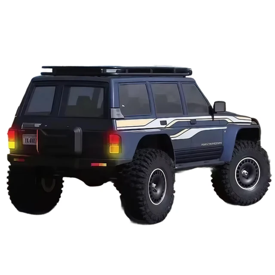 YIKONG YK4107 PRO 1:10 Scale RC Rock Crawler 4WD Brushless Car With 25KG Servo Dual Speed Differential Lock Metal Gear LED Lights INDIA