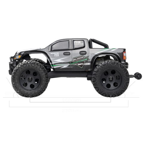 FMS Chevrolet Colorado FMT24 1/24 Scale RC Monster Truck | India