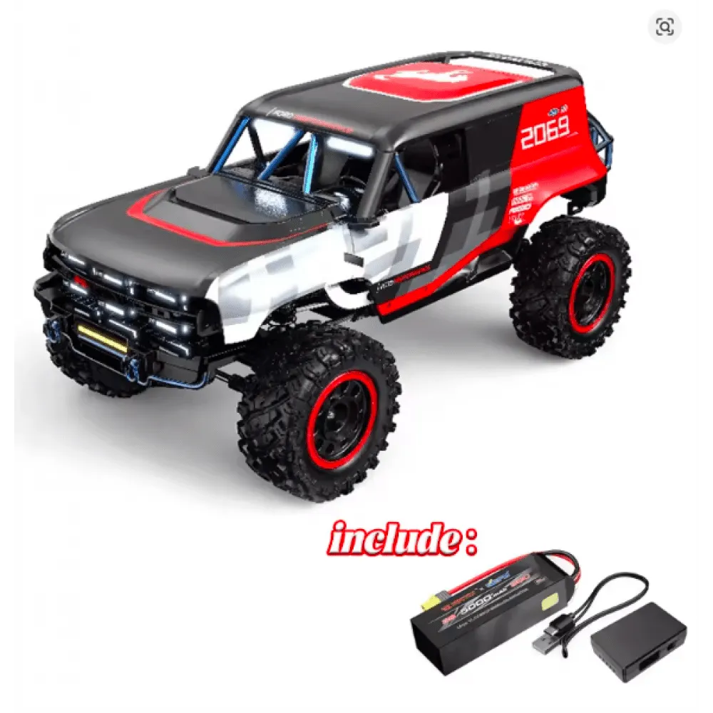 MJX Hypergo 1:8 brushless H8P Remote Control Ford Bronco Baja 1000 4WD off-road Car | India