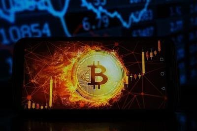 Large-scale Bitcoin mining farm illustrating industrial cryptocurrency mining operations